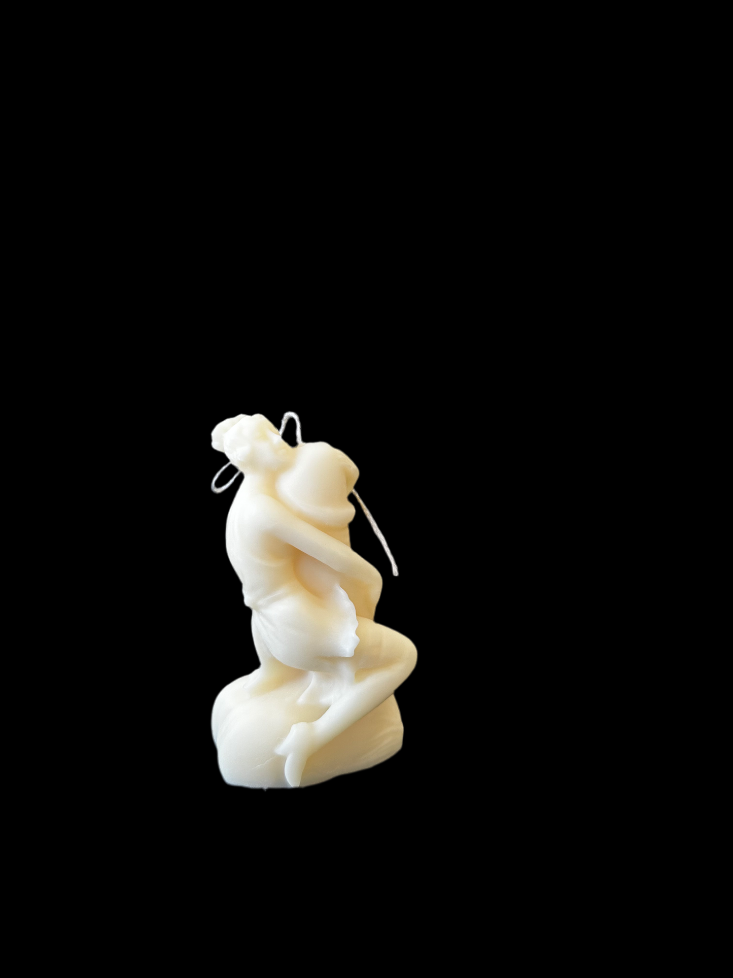 sitting lady
