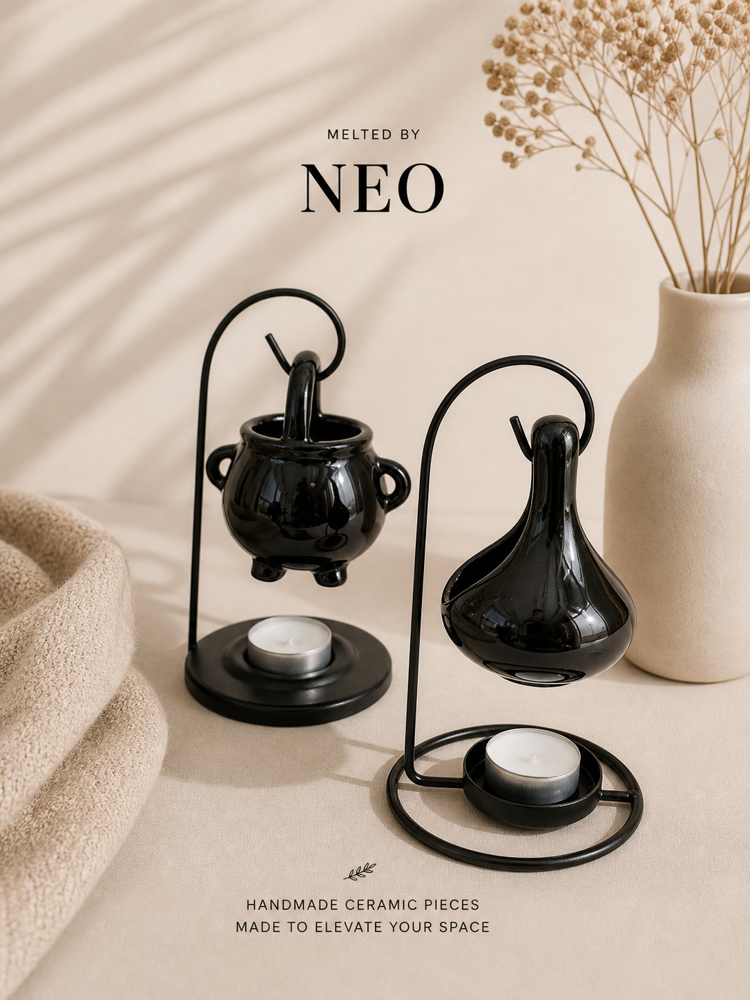 ceramic wax burner